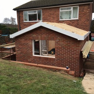 Complete kitchen extension 