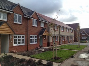 New build houses Redrow homes 